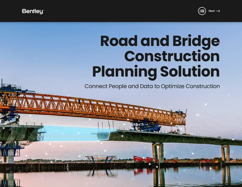 Road & Bridge Construction Planning Solution Overview